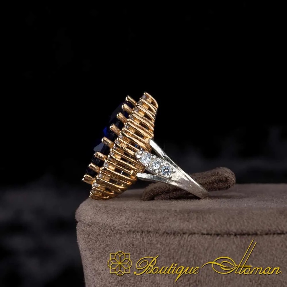 Hurrem Sultana Sapphire Ring - Picture 11 of 14